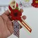 Брошка на 1 вересня з маком та орнаментом 100-035 фото